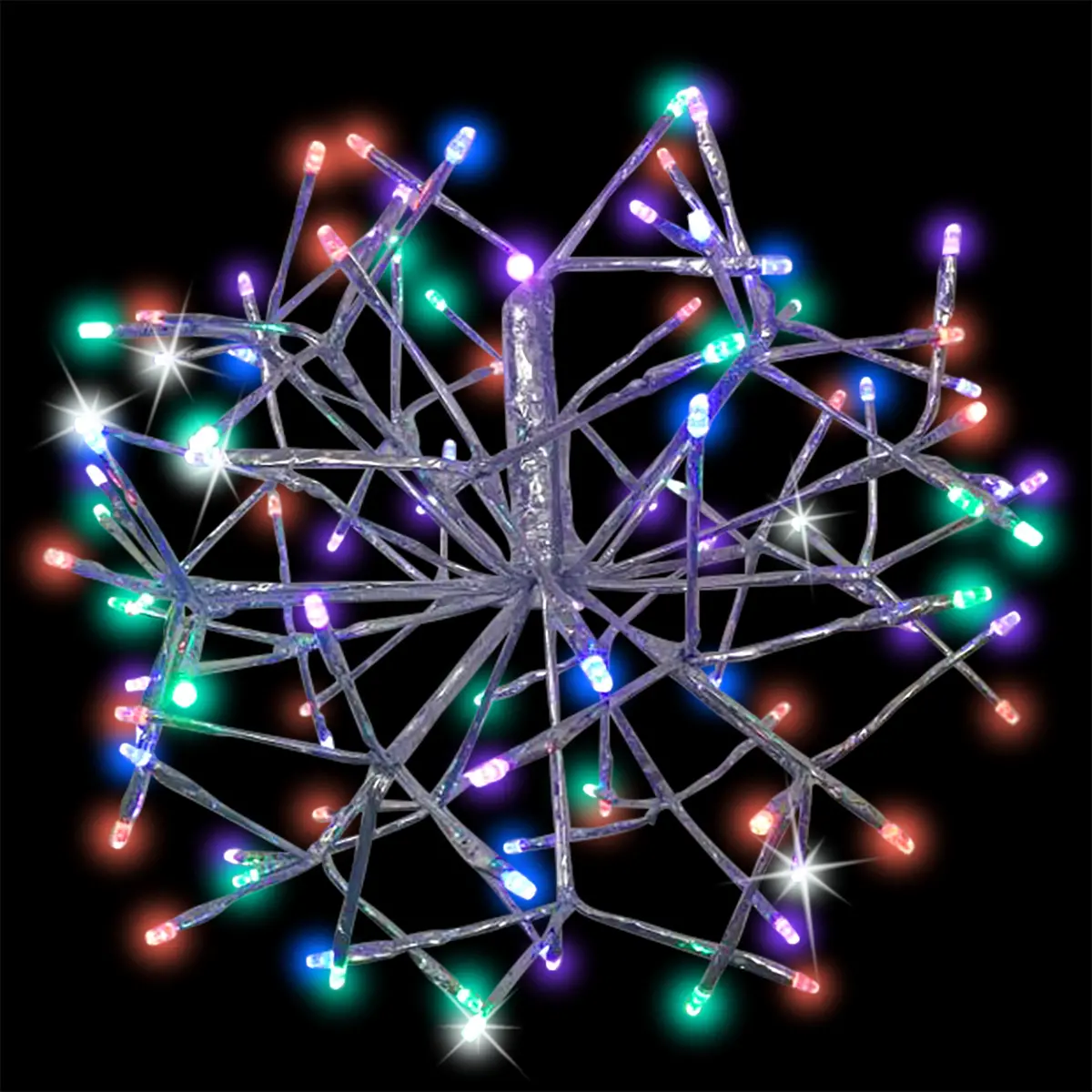 12" Led Twinkle 3D Sphere Decoration 1