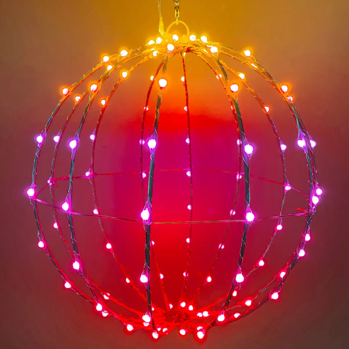 3D Foldable Led Sphere Ornament 1