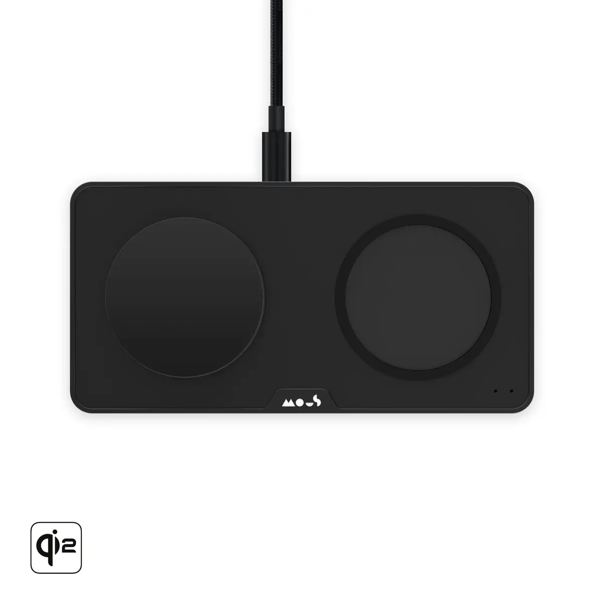 Matte Black Wireless Charging Station 1