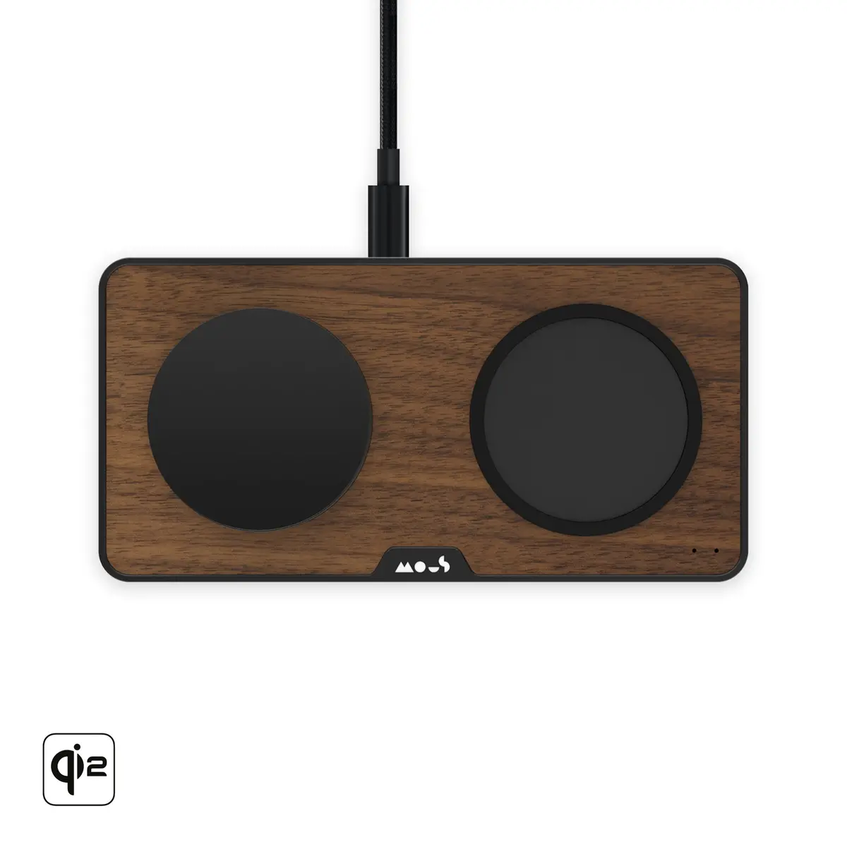 Walnut Wireless Charging Station 1