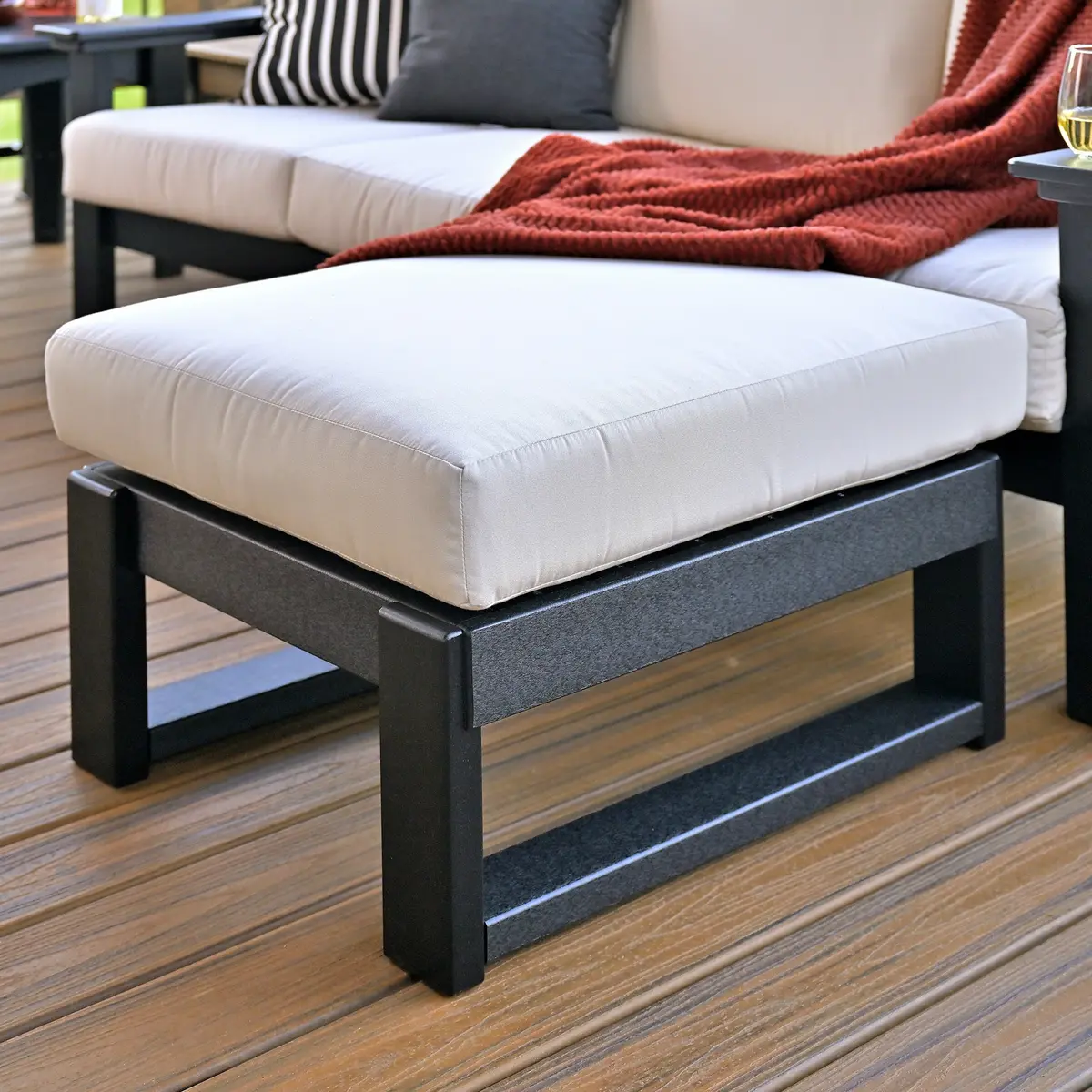 Lanai Deep Seating Ottoman From Luxcraft 1