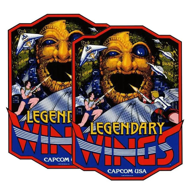 Legendary Wings (Capcom) Side Art Decals 1