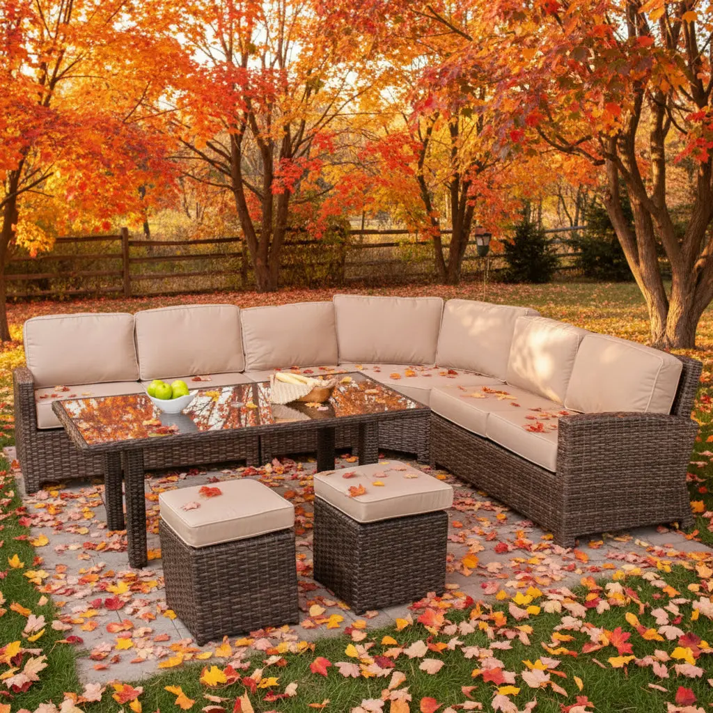 Lenox Deep Seating Sectional Sets 1