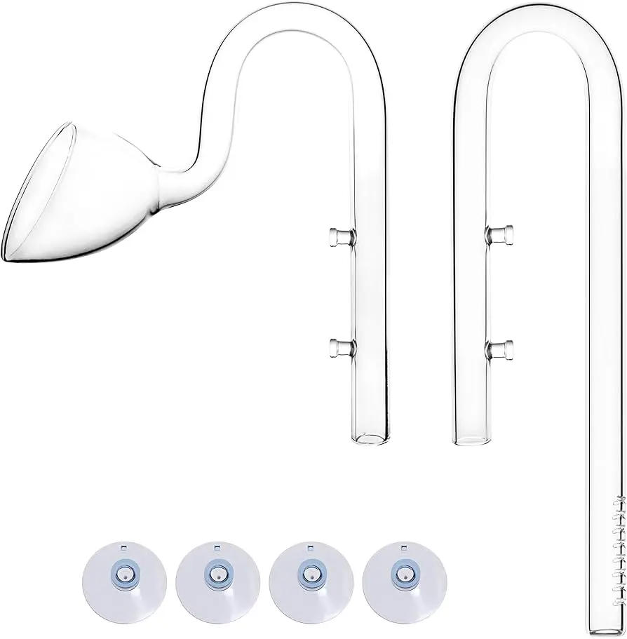 Lily Pipe Glass Inlet & Outlet For Canister Filter (13 Mm) 2