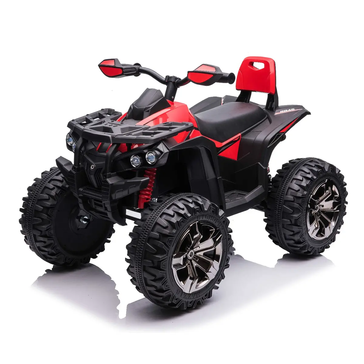 12V Kids Electric Atv Ride-On Toy – 4-Wheel Outdoor Quad With Music & Lights 1