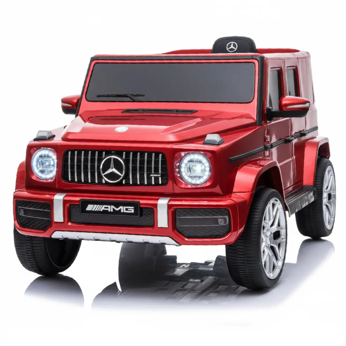 Mercedes-Benz Amg G63 12V Ride On Car With Remote Control And Leather Seat, Licensed 3