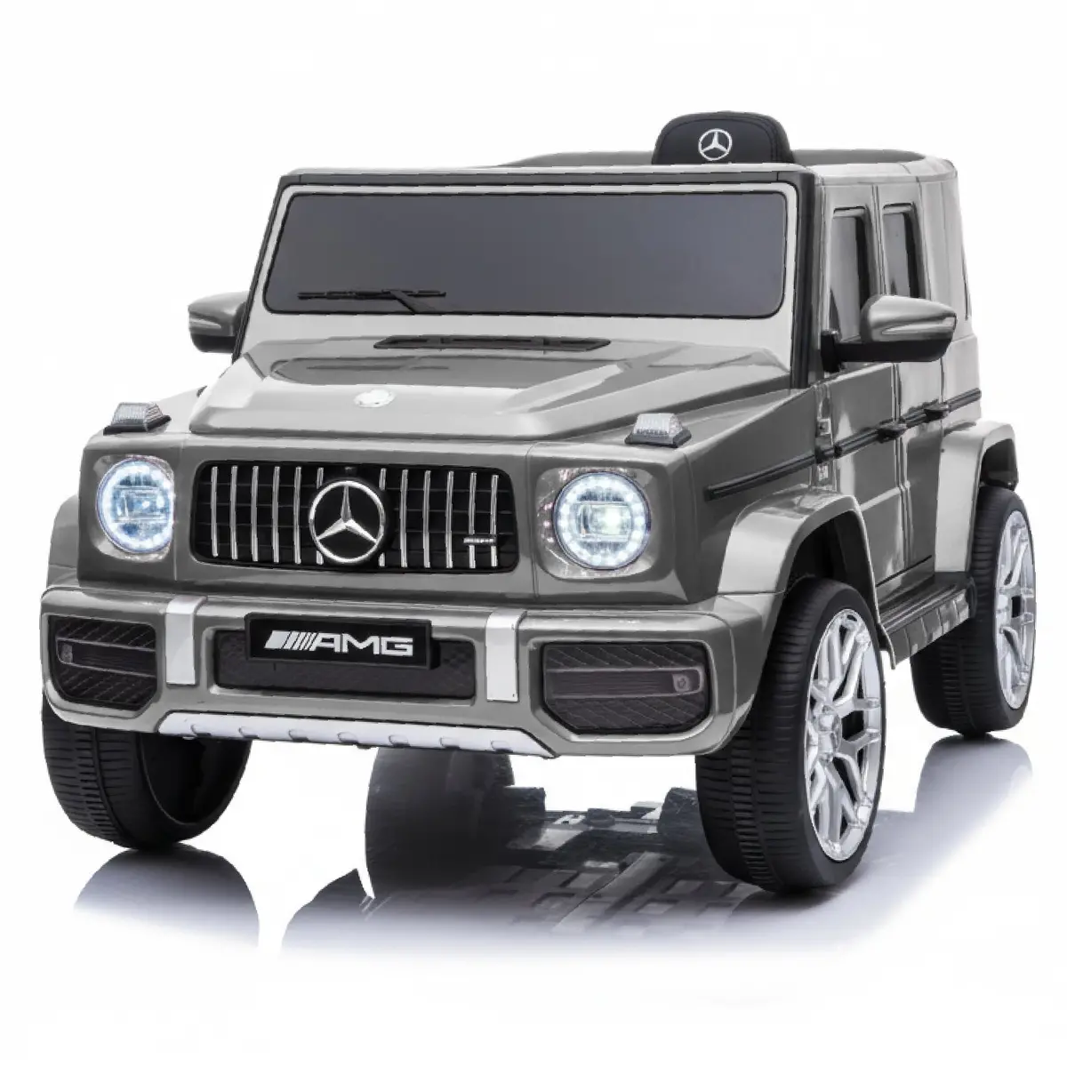 Mercedes-Benz Amg G63 12V Ride On Car With Remote Control And Leather Seat, Licensed 2
