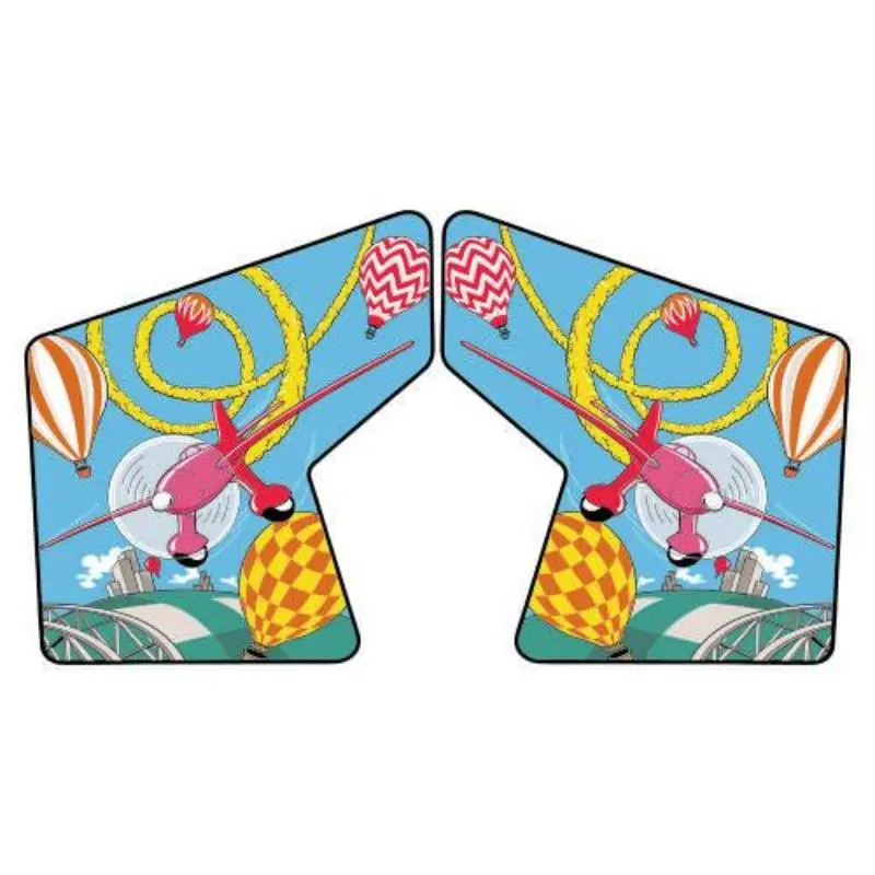 Looping Side Art Decals 1