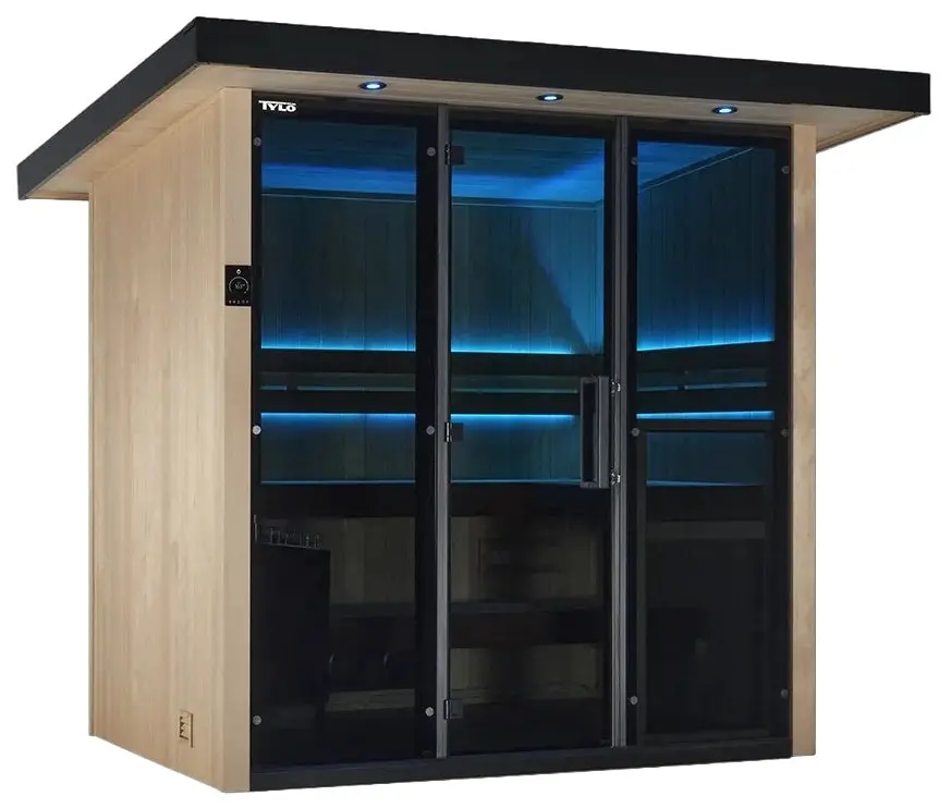 Tylo Lulea 4 Traditional 4-Person Outdoor Sauna 1
