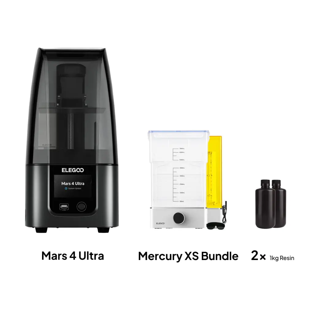 Mars 4 Ultra Complete Bundle–Mercury Xs & Resin 1