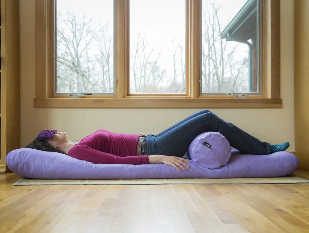 Carolina Morning Removable Cover For Restorative Yoga Mat 1