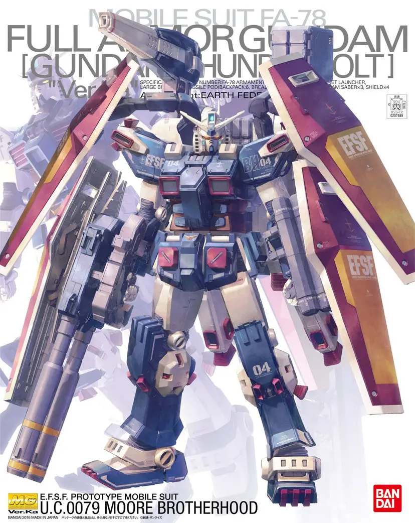 Mg 1/100 Fa-78 Full Armor Gundam (Thunderbolt) Ver.Ka 1
