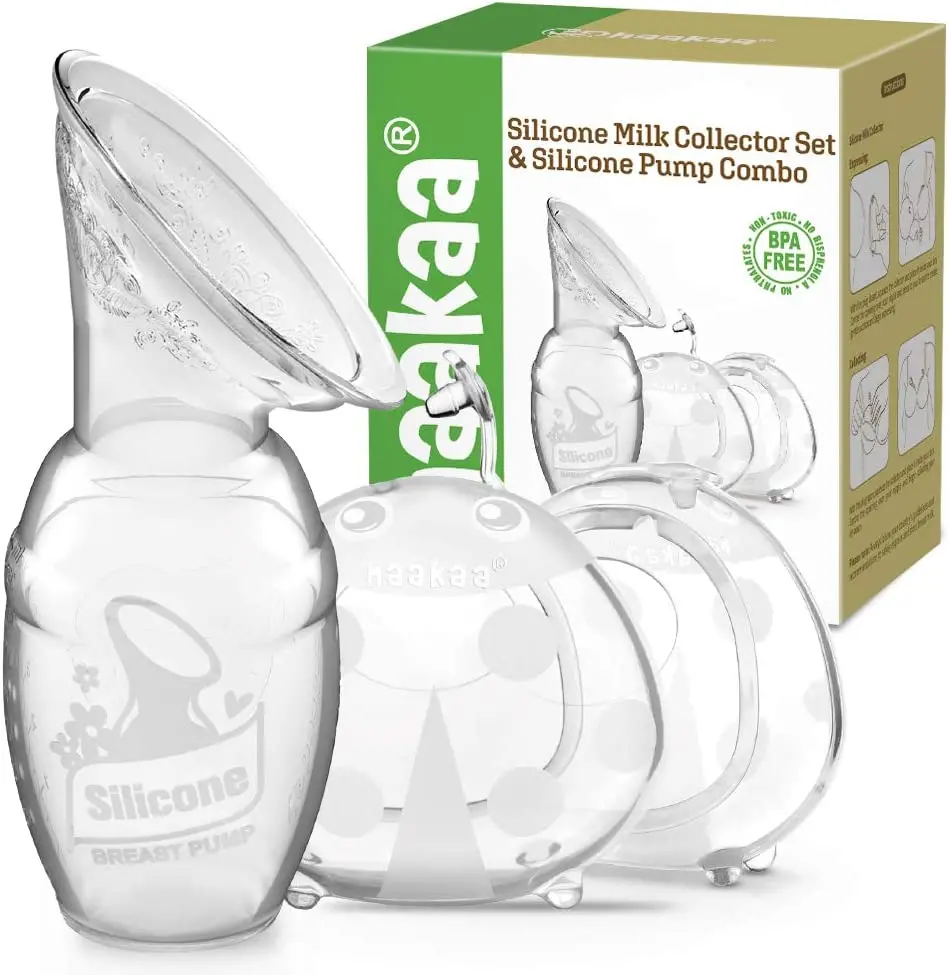 Haakaa Silicone Pump & Milk Collector Set Combo 1