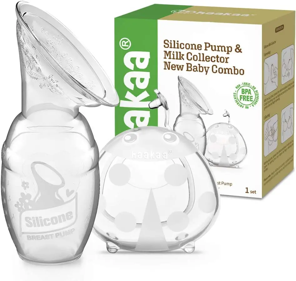 Haakaa Silicone Pump & Milk Collector Combo 1