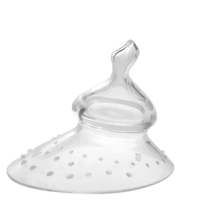 Haakaa Silicone Breastfeeding Nipple Shield With Orthodontic Nipple, 1 Pk 1