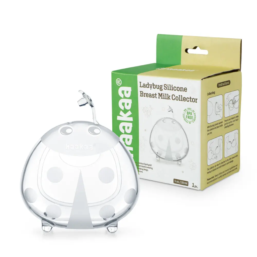 Haakaa Ladybug Silicone Milk Collector 5 Oz/150 Ml 1