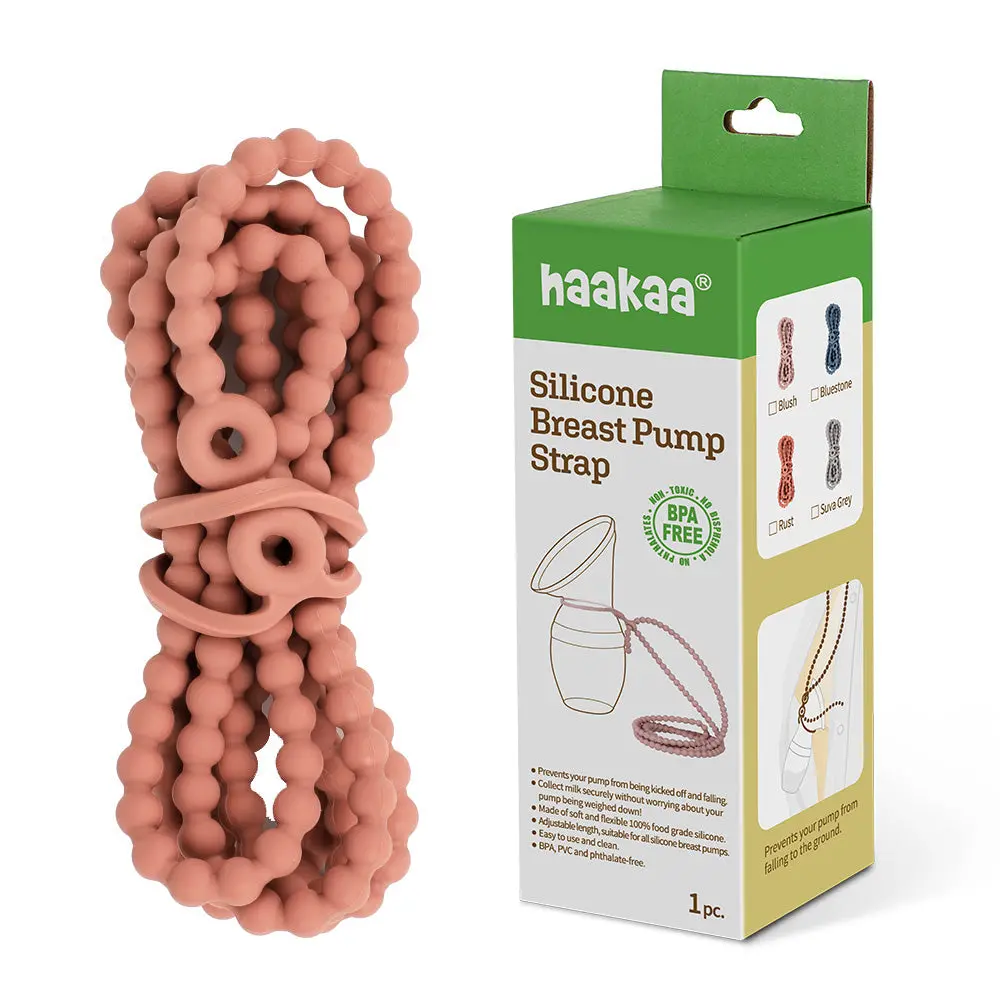 Haakaa Silicone Breast Pump Strap 1 Pk 2