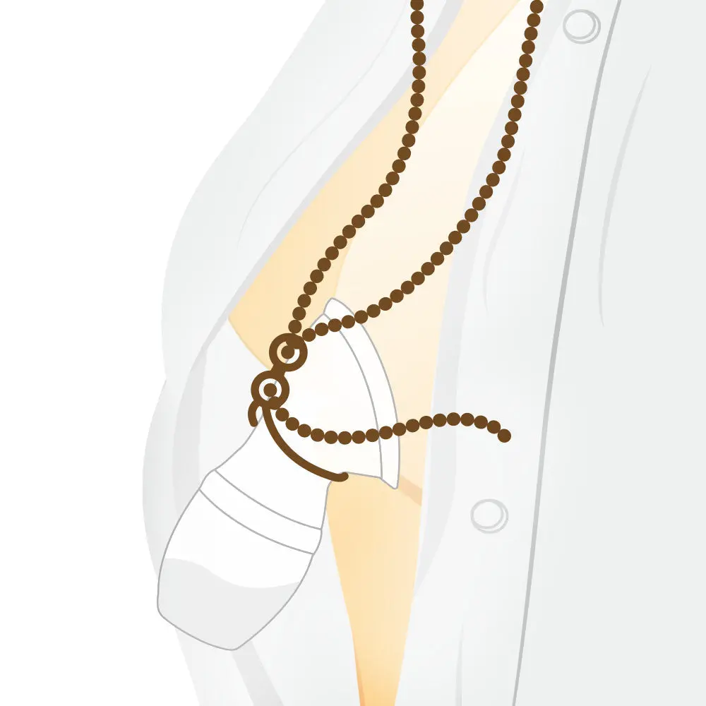 Haakaa Silicone Breast Pump Strap 1 Pk 2