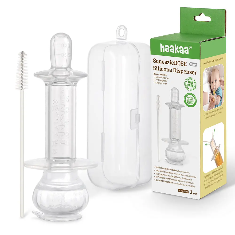 Haakaa Squeeziedose Silicone Dispenser 1 Pk 1