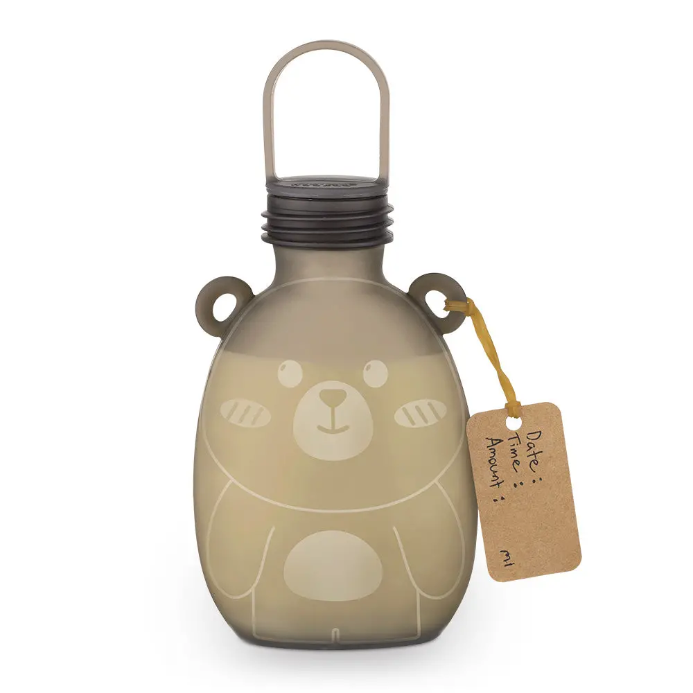 Haakaa Happii Bear Silicone Milk Storage Bag (9Oz/260Ml) 1