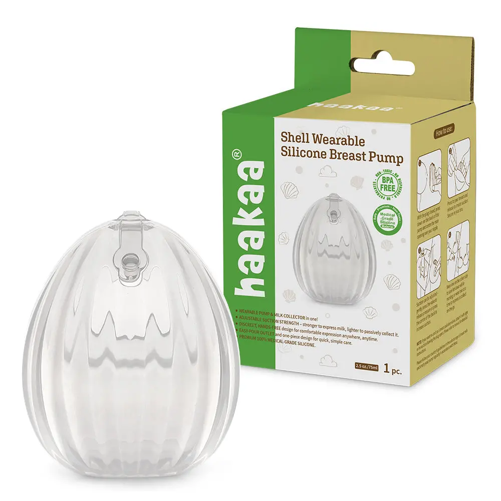 Haakaa Shell Wearable Silicone Breast Pump 1