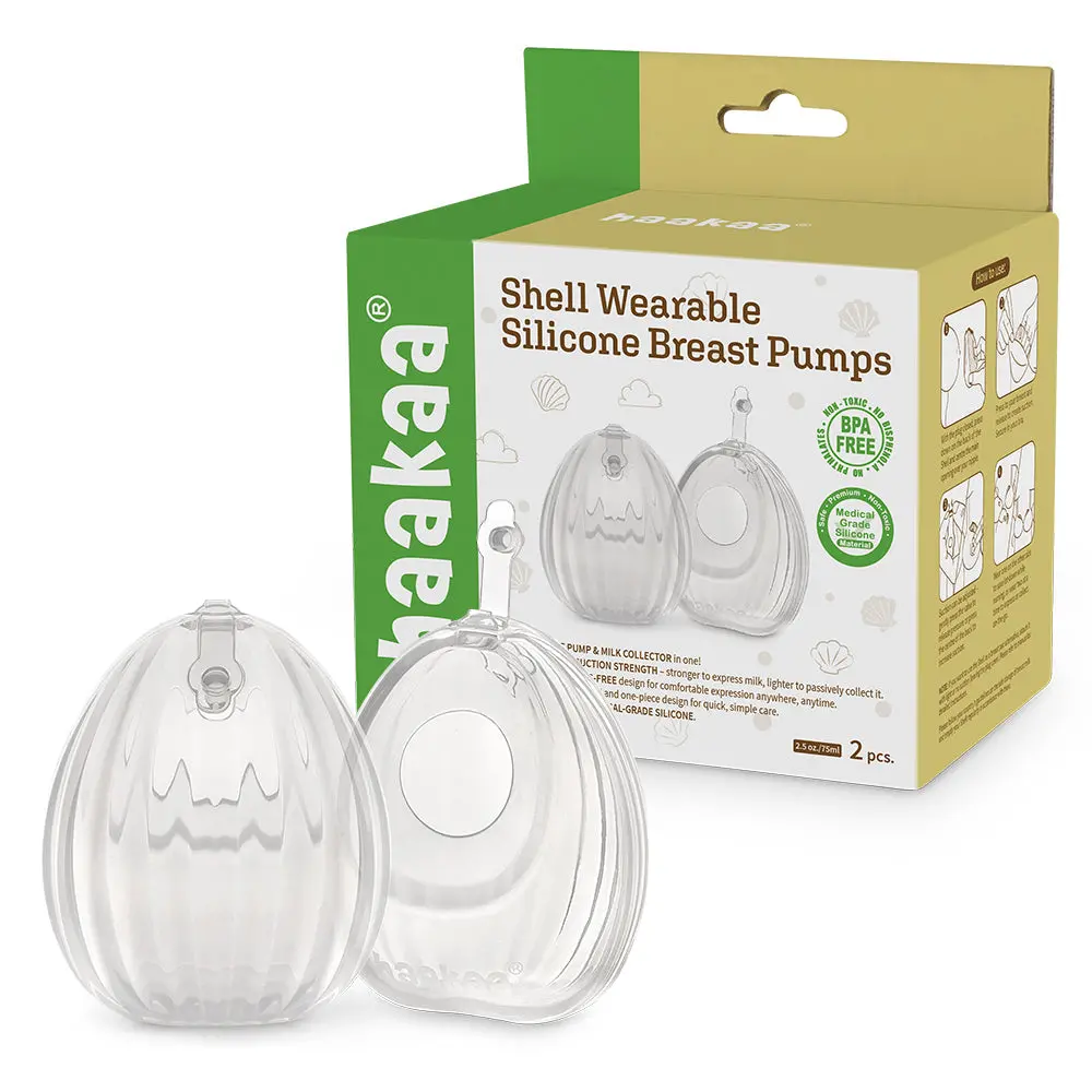 Haakaa Shell Wearable Silicone Breast Pump 2