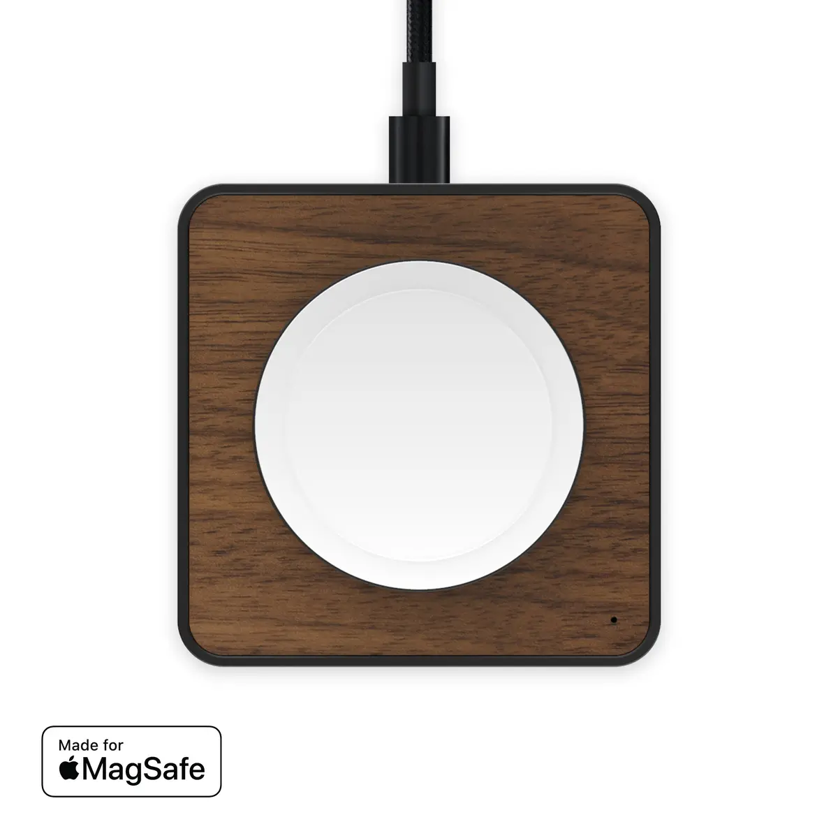 Walnut Wireless Charging Pad 1