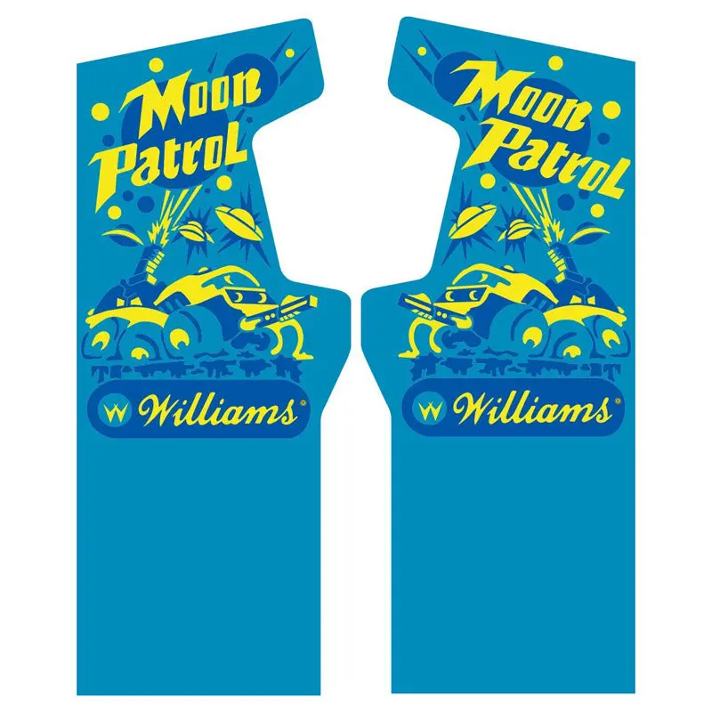 Moon Patrol Side Art 1