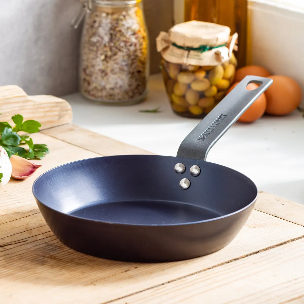 Merten & Storck Carbon Steel 8" Frypan 2