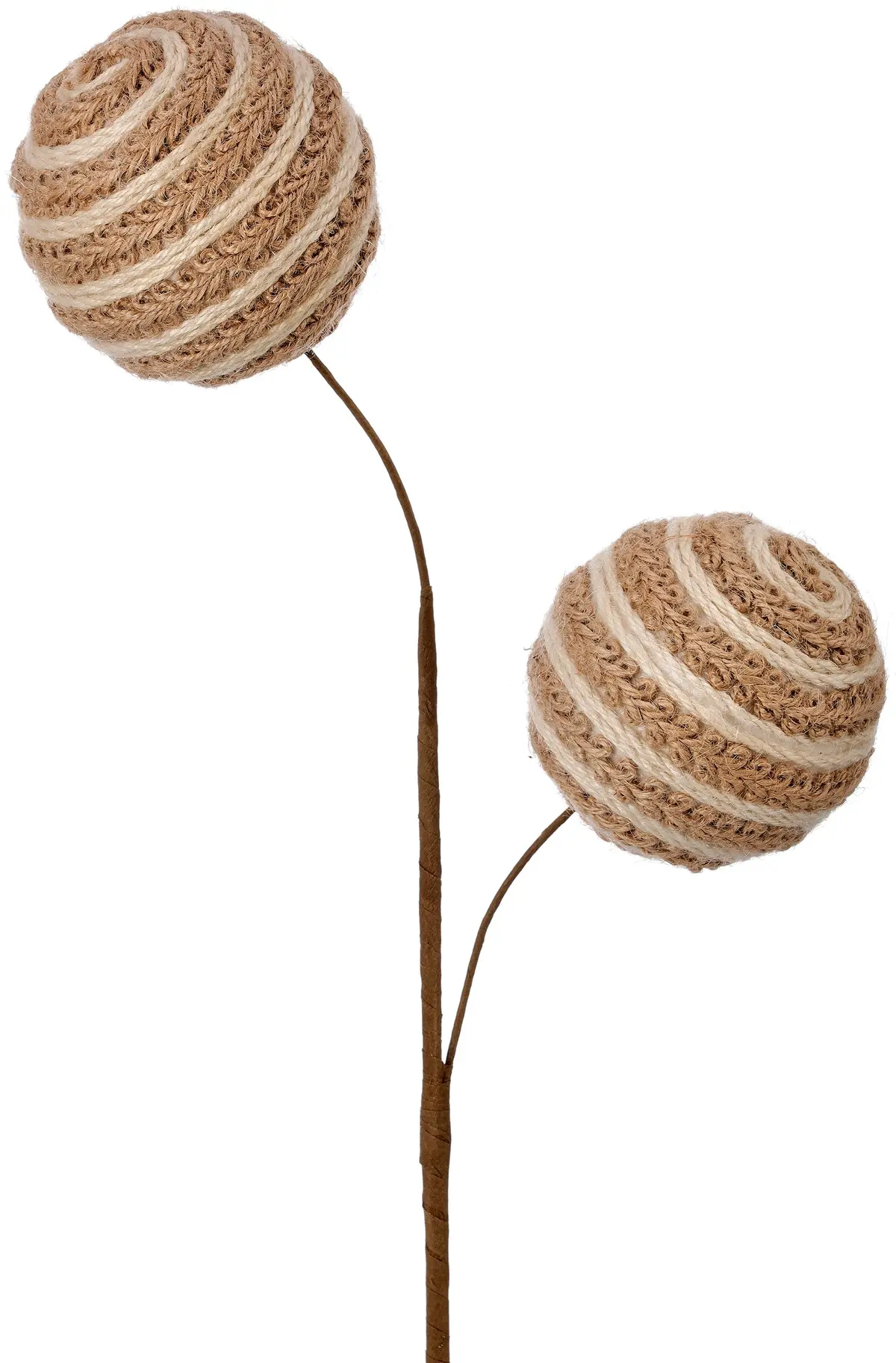 26" Woven Jute Ball Pick Spray 1
