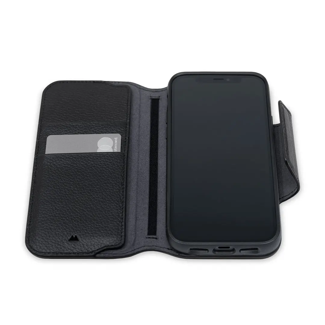 Magsafe® Compatible Leather Flip Wallet 1