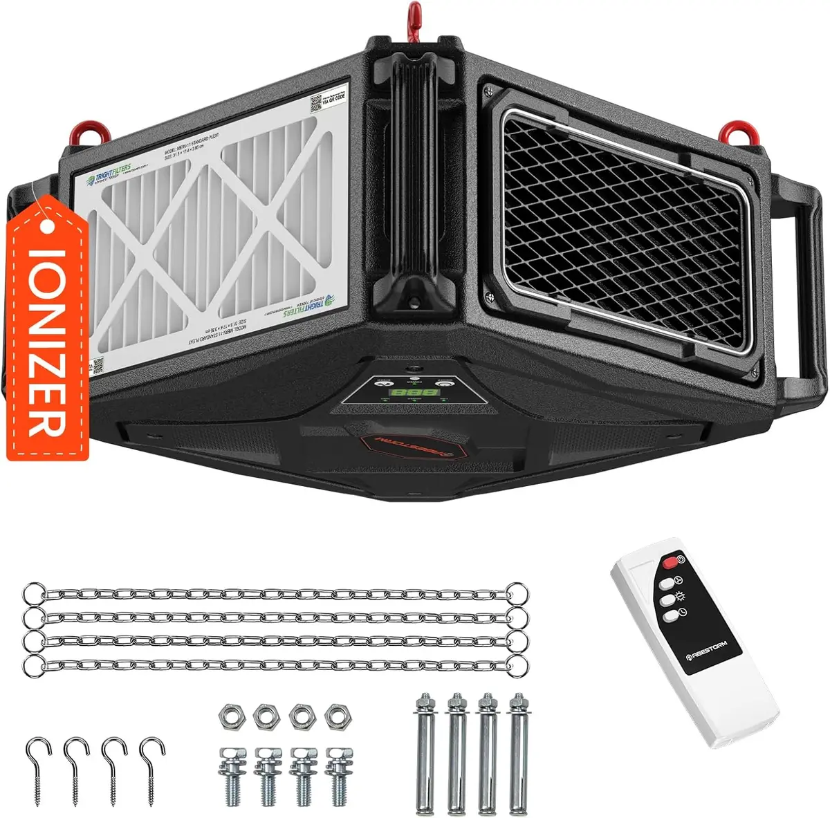 Abestorm 3-Side Air Intake Air Filtration System Built-In Ionizer | Decdust 780Ig 1