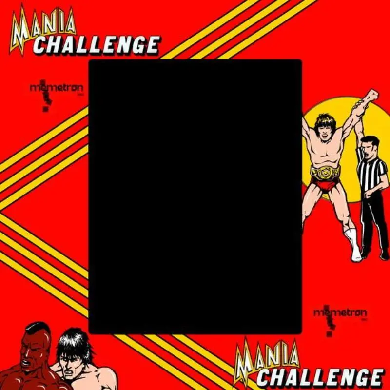 Mania Challenge Arcade Bezel 1