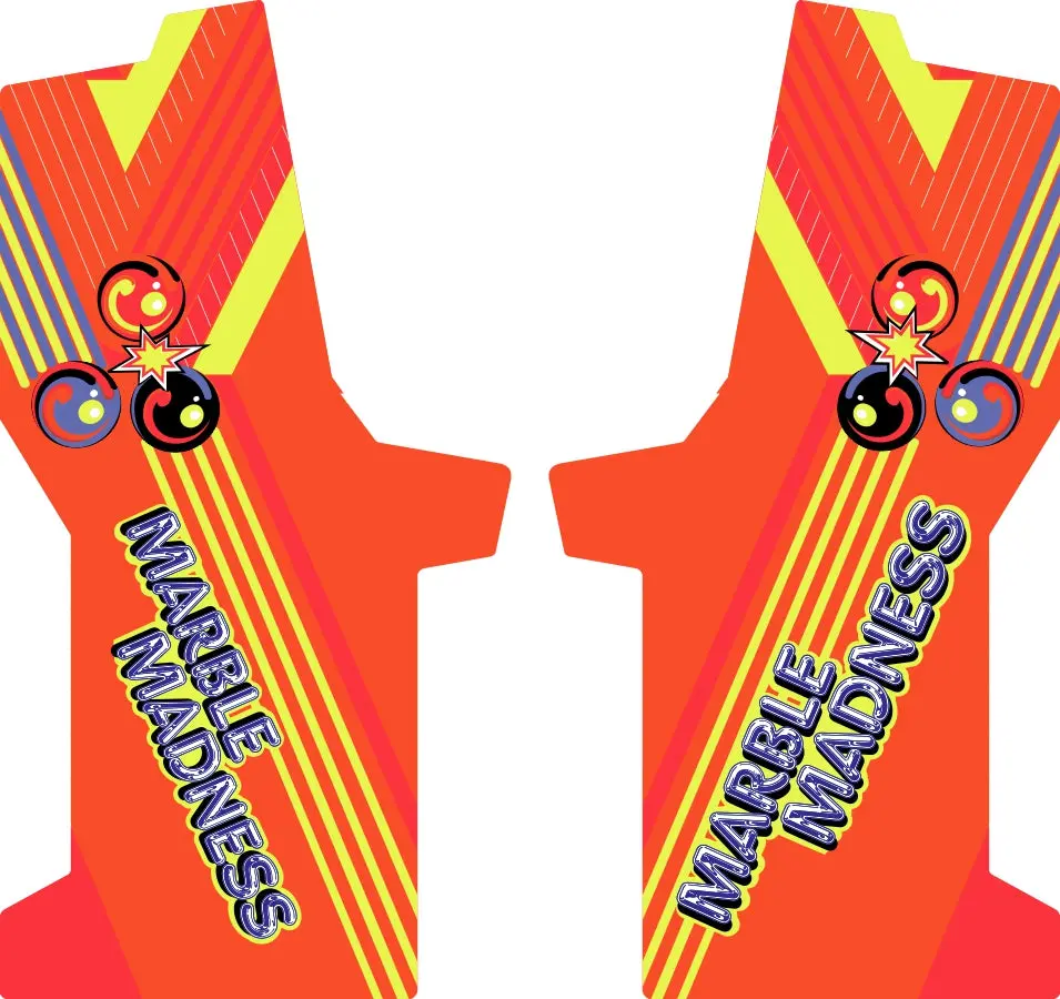 Marble Madness Custom Side Art 1