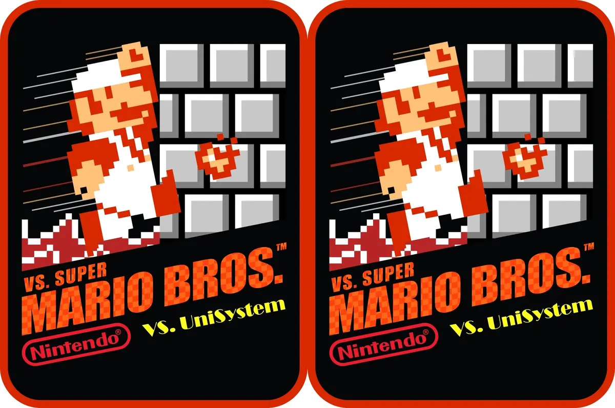 Mario Bros 8-Bit Side Art Decals 1