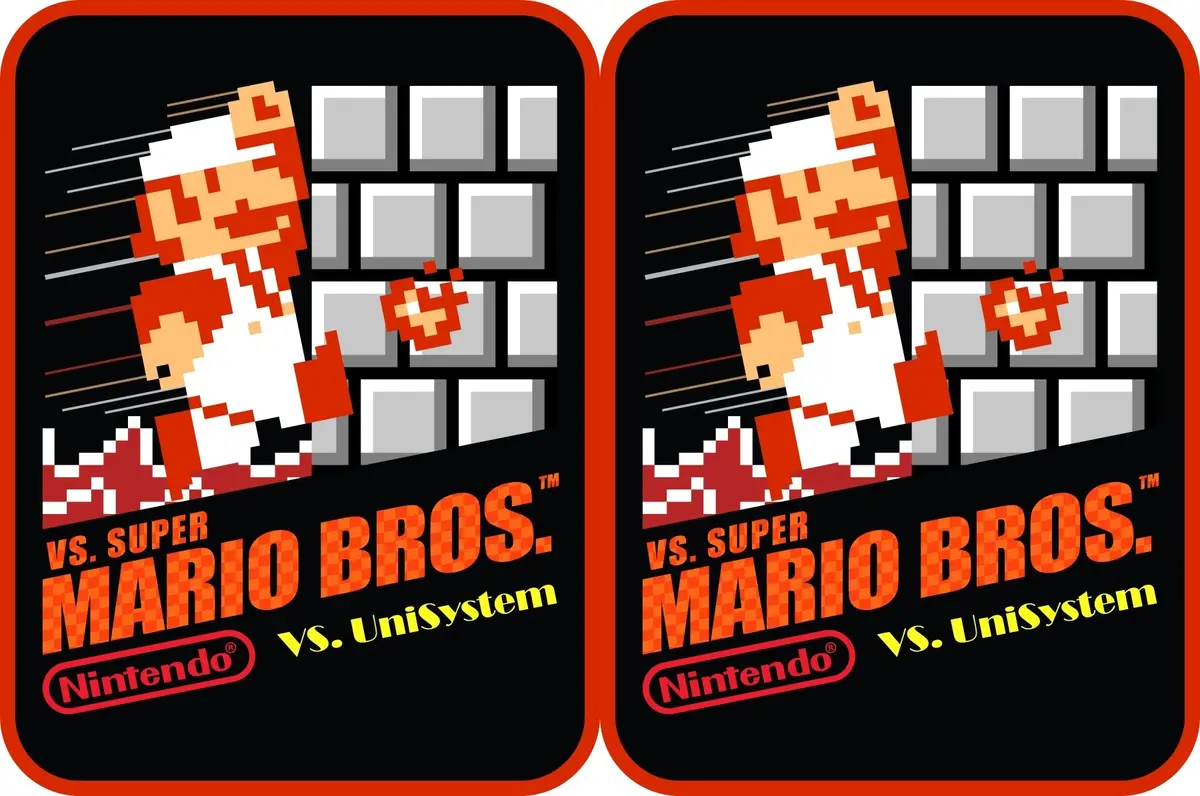 Mario Bros 8-Bit Side Art Decals - Bfcm 1
