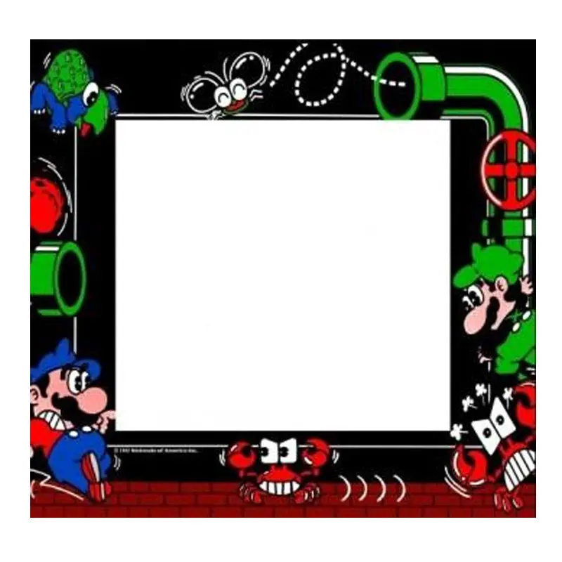 Mario Bros Smaller (Dk Size) Plexi Bezel 1