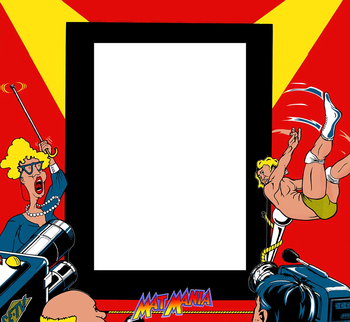 Mat Mania Arcade Bezel 1