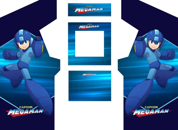 Mega Man Complete Restoration Kit (Customize To Fit Your Cabinet) 1