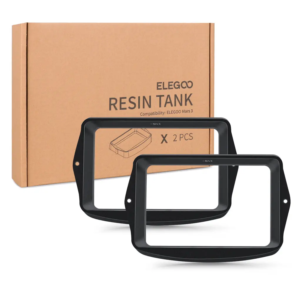 Metal Resin Tank For Mars 3 & Mars 3 Pro (2 Pcs) 1