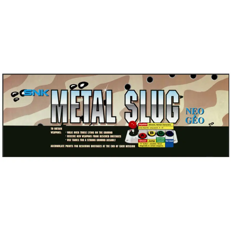 Metal Slug Arcade Marquee 1