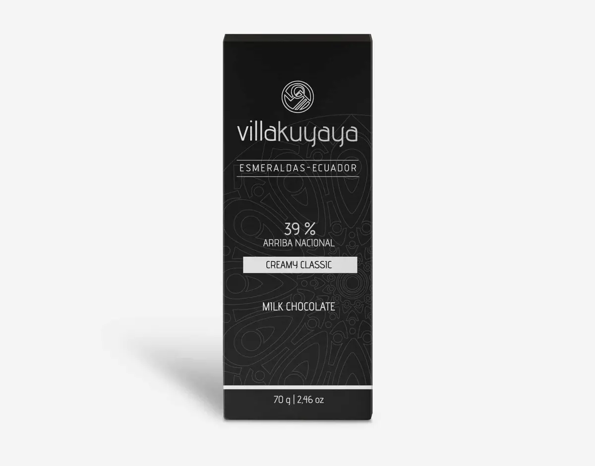 Villakuyaya Fine Chocolate Creamy Classic Milk Chocolate 39% (10 Pack) 1