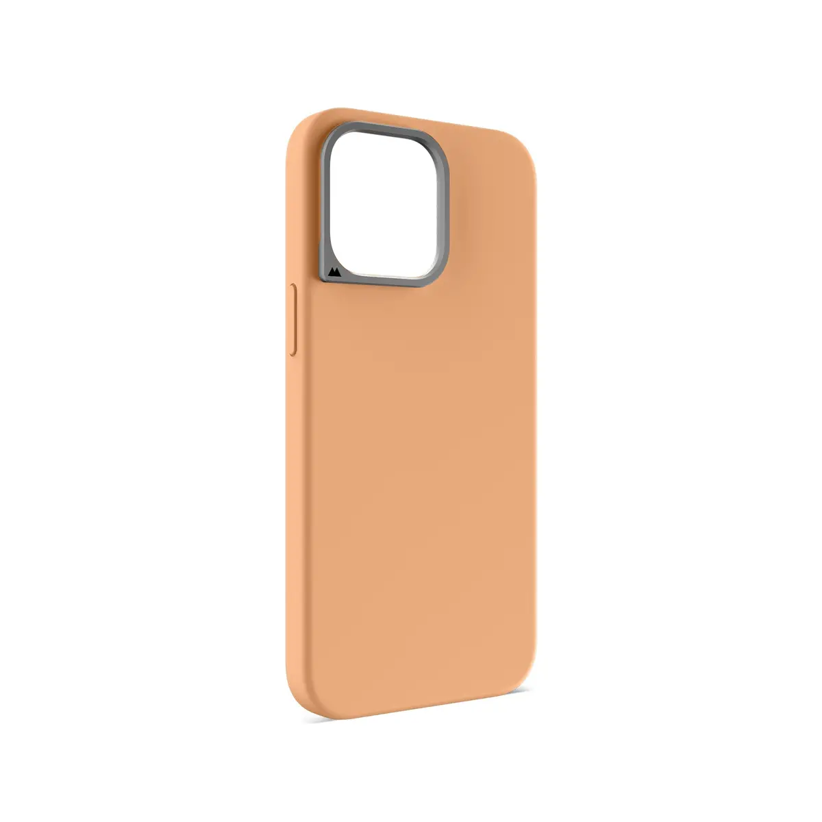 Magsafe® Compatible Apricot Silicone Phone Case - Minimalist 1