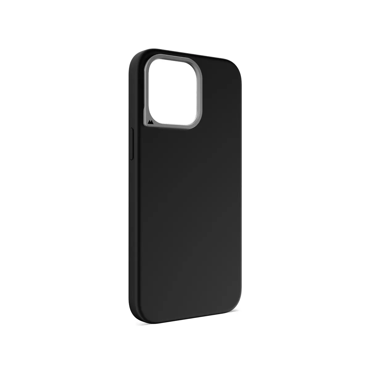 Magsafe® Compatible Black Silicone Phone Case - Minimalist 1