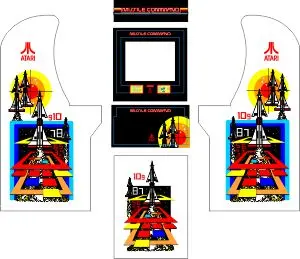 Arcade1up - Missile Command Art 1