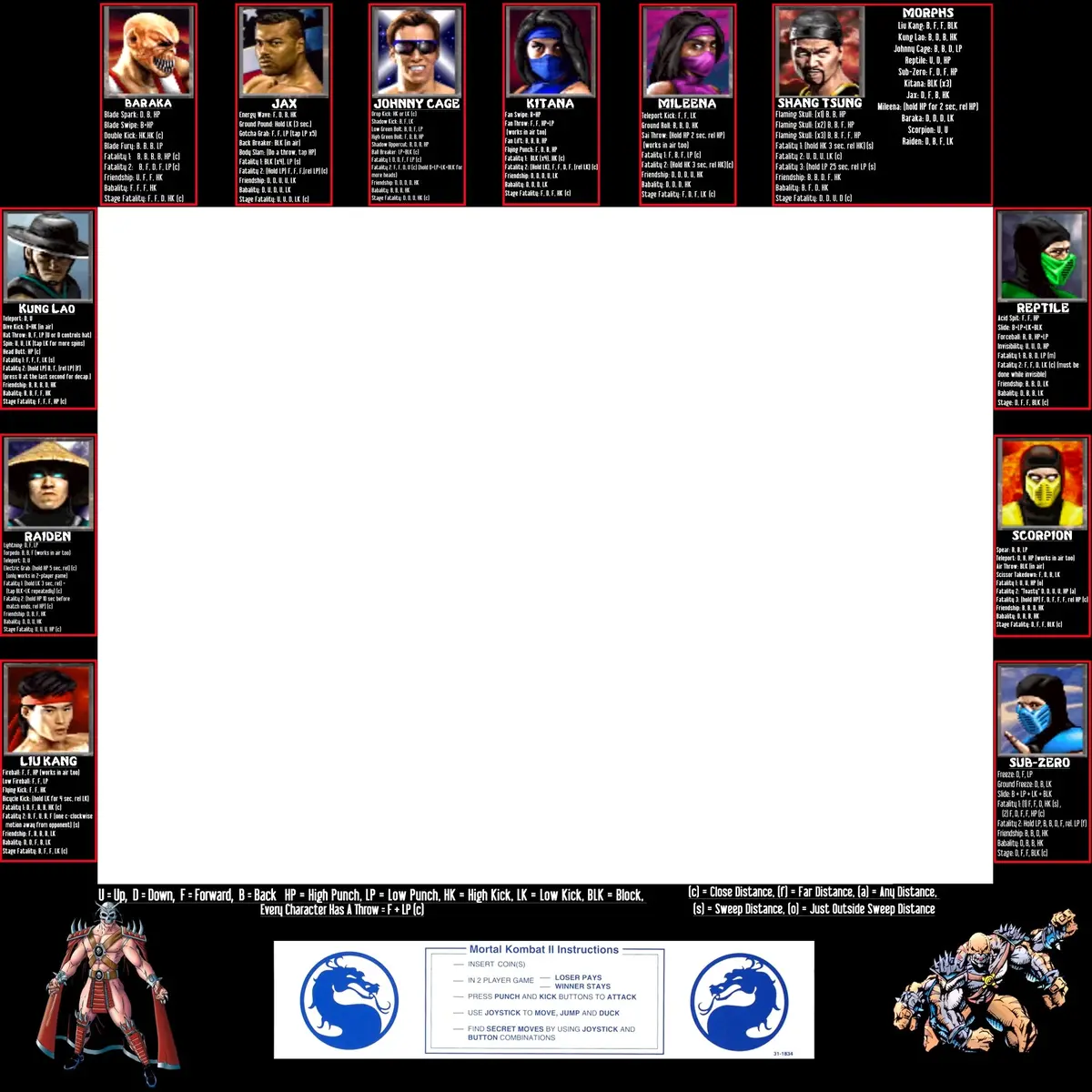 Mortal Kombat 2 Bezel 1