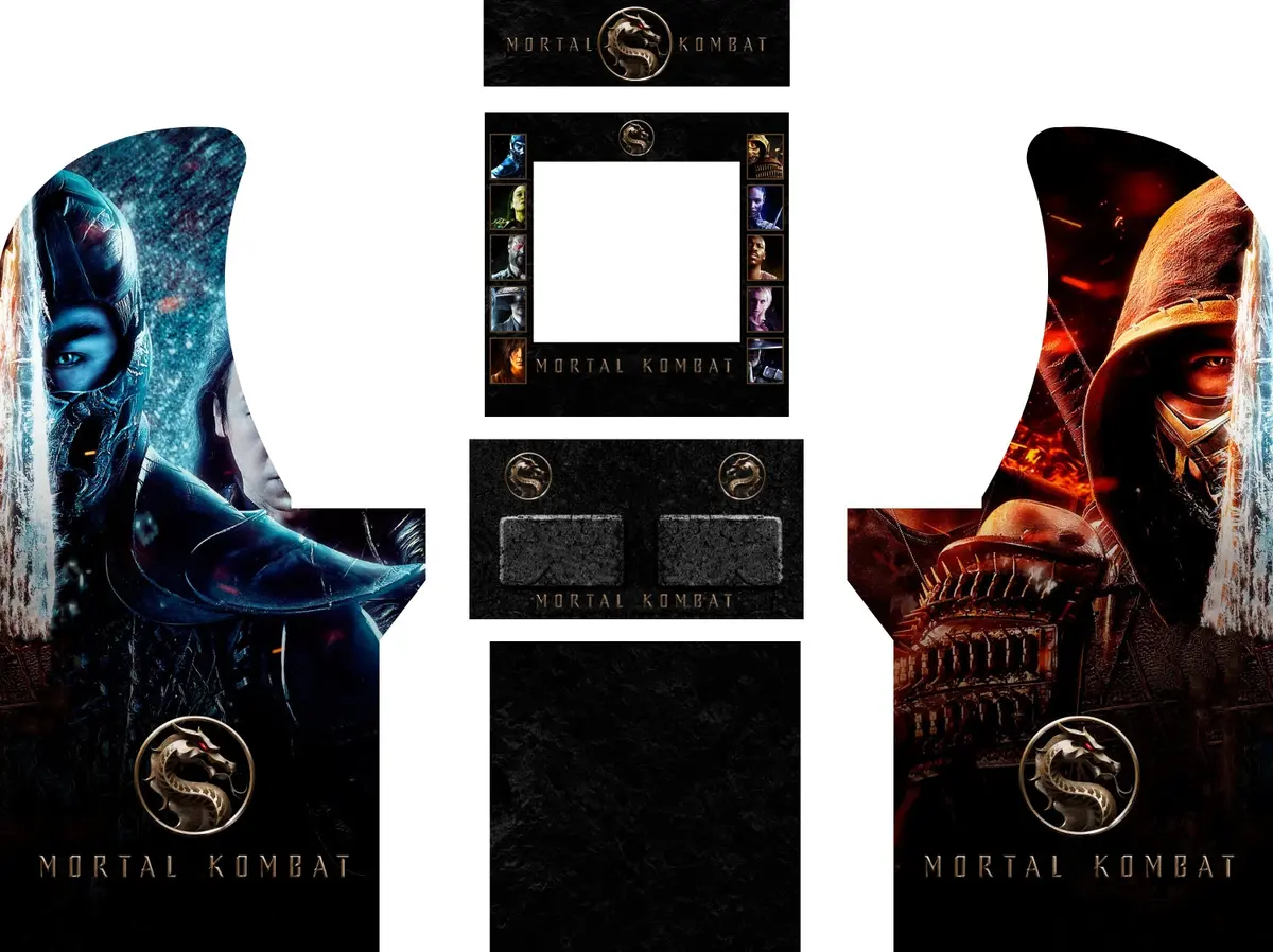Arcade1up - Mortal Kombat Movie (2021) Art 1