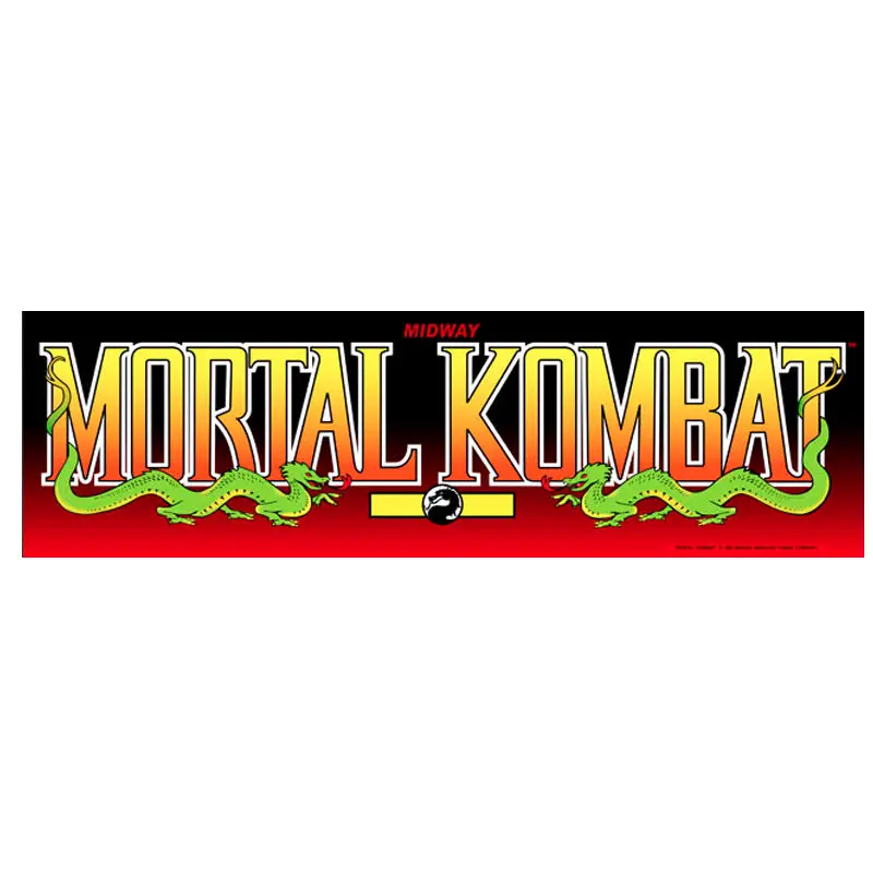 Mortal Kombat Arcade Marquee 1