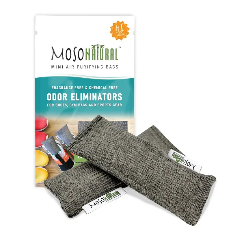 Moso Mini Natural Air Freshener, Filter & Purifier - Shoes And Small Spaces - 2 Pack 1