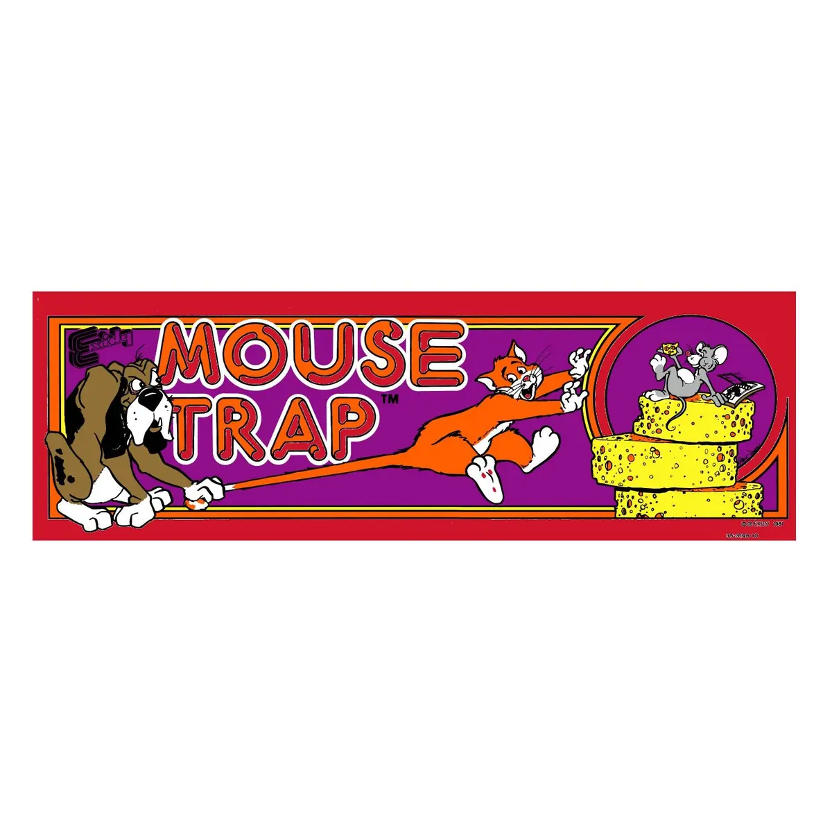 Mouse Trap Arcade Marquee 1